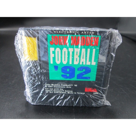 John Madden Football '92 (Sega Genesis, 1991) GAME ONLY - Picture 1 of 5
